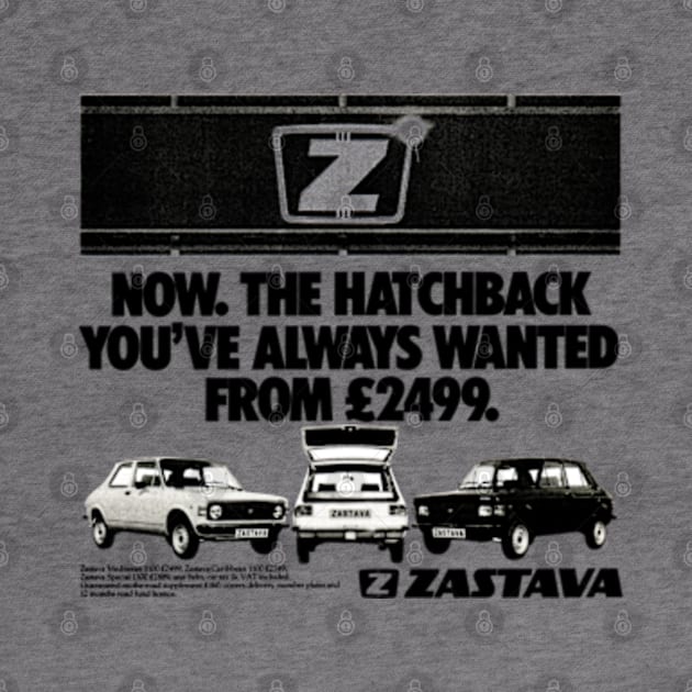 ZASTAVA YUGO - advert by Throwback Motors